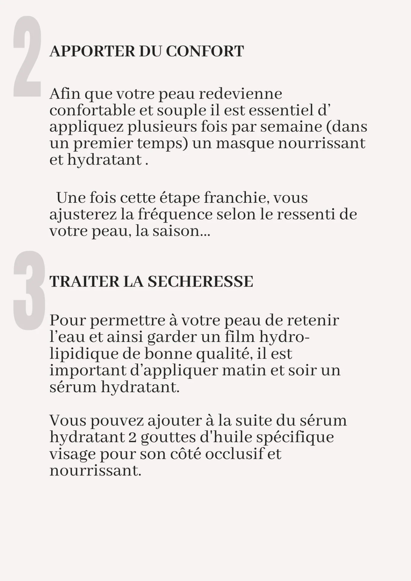 routine beauté peau sèche 2